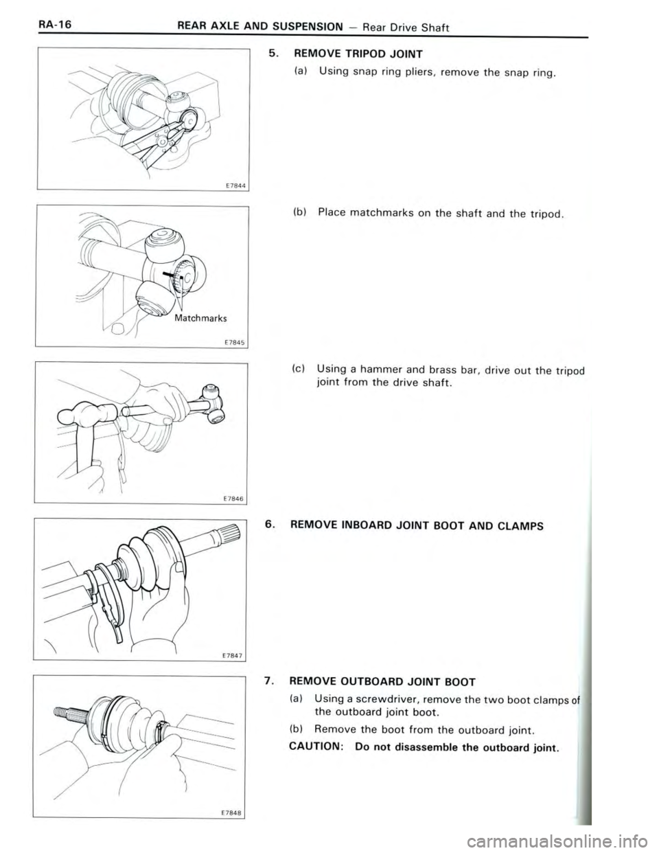 TOYOTA CELICA 1988  Repair Manual 