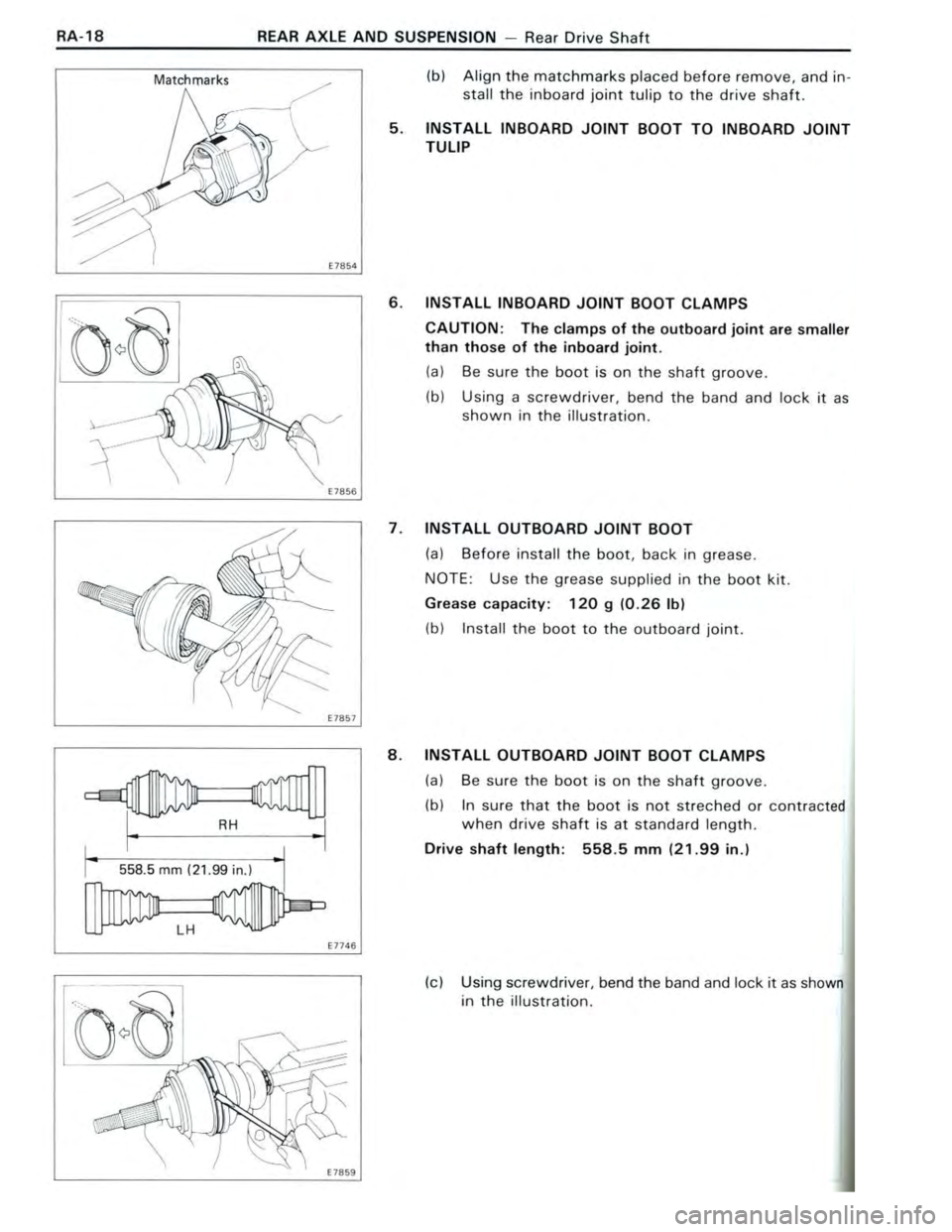 TOYOTA CELICA 1988  Repair Manual 