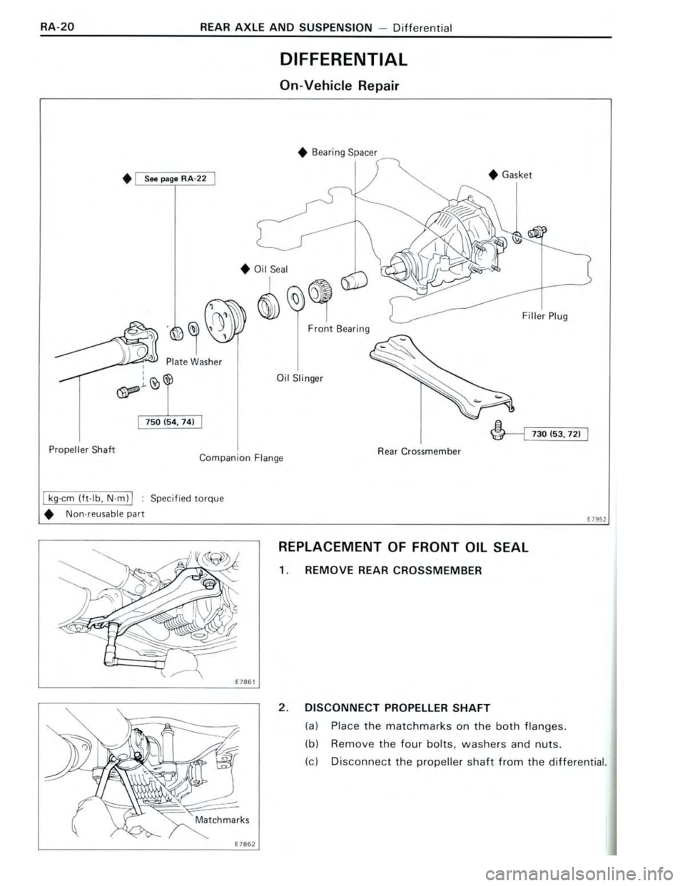 TOYOTA CELICA 1988  Repair Manual 