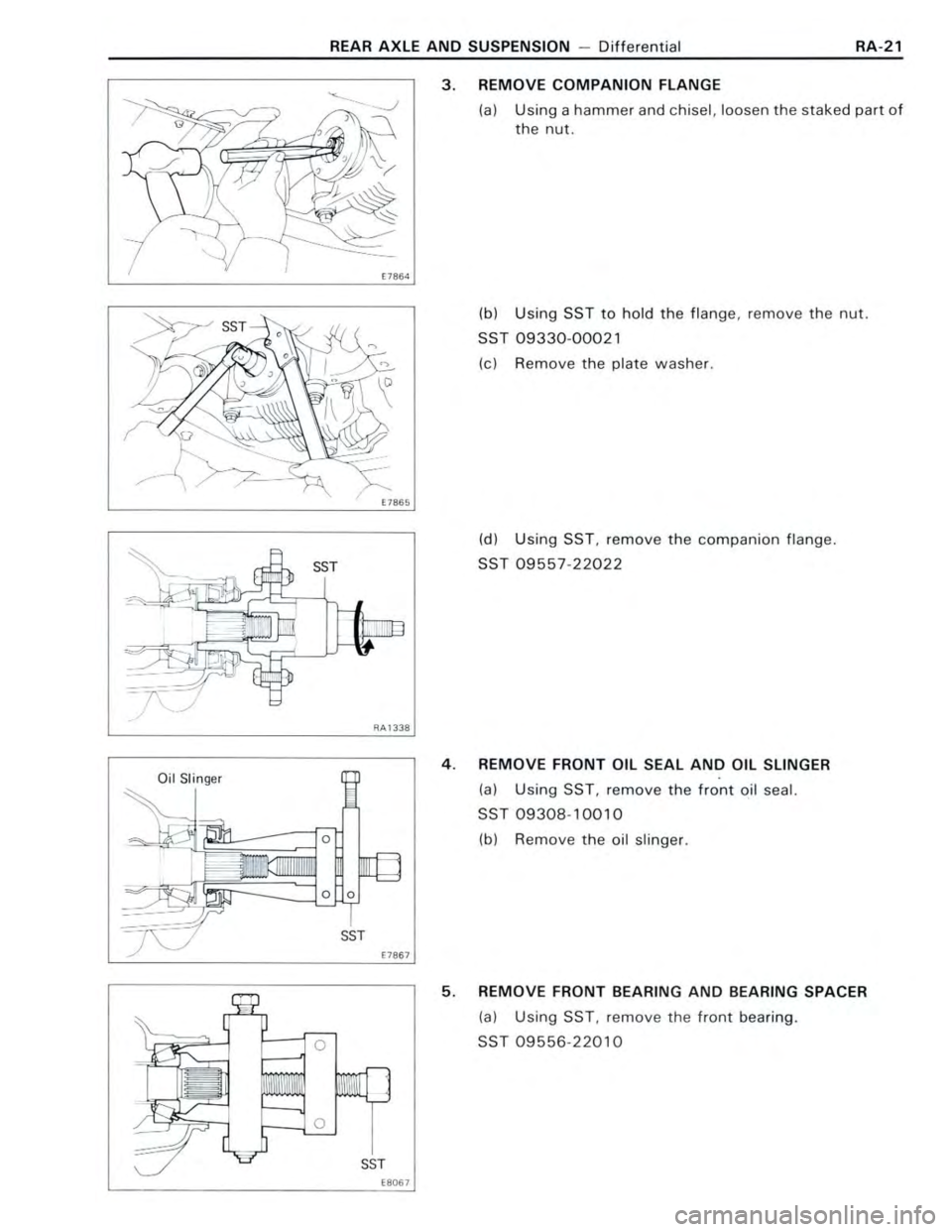 TOYOTA CELICA 1988  Repair Manual 