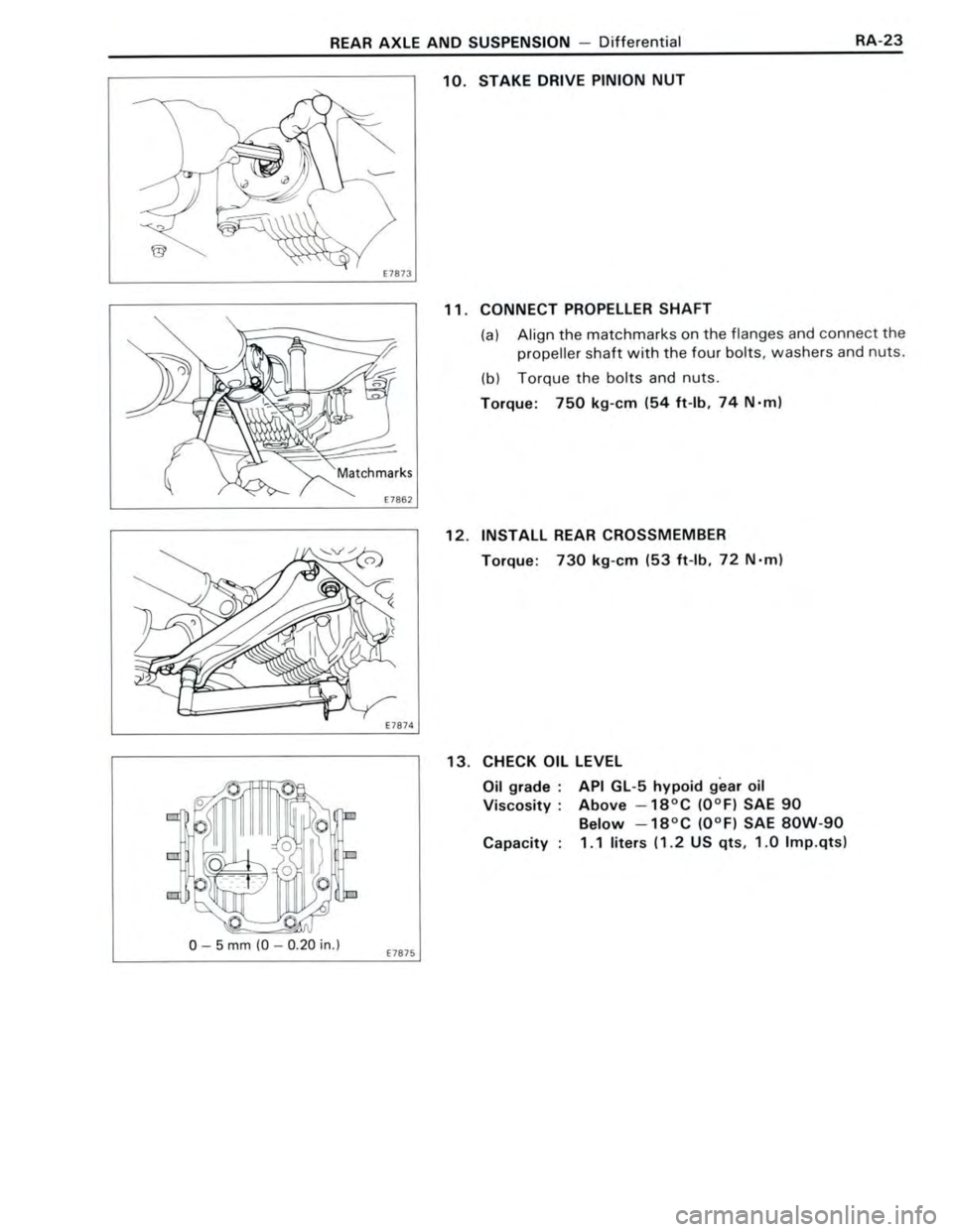 TOYOTA CELICA 1988  Repair Manual 
