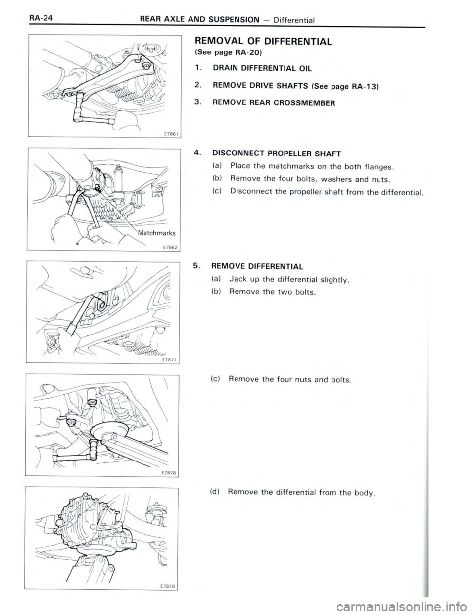 TOYOTA CELICA 1988  Repair Manual 