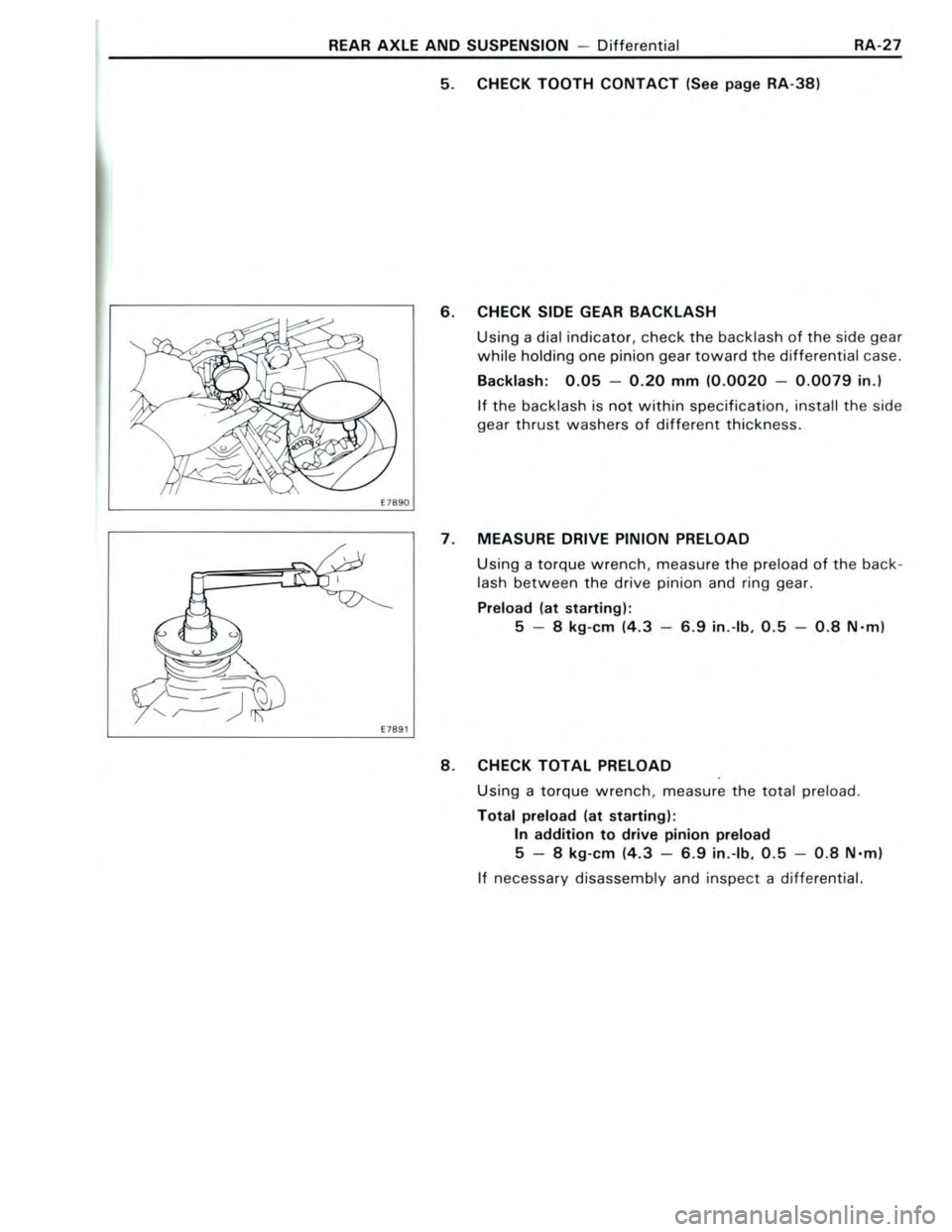 TOYOTA CELICA 1988  Repair Manual 