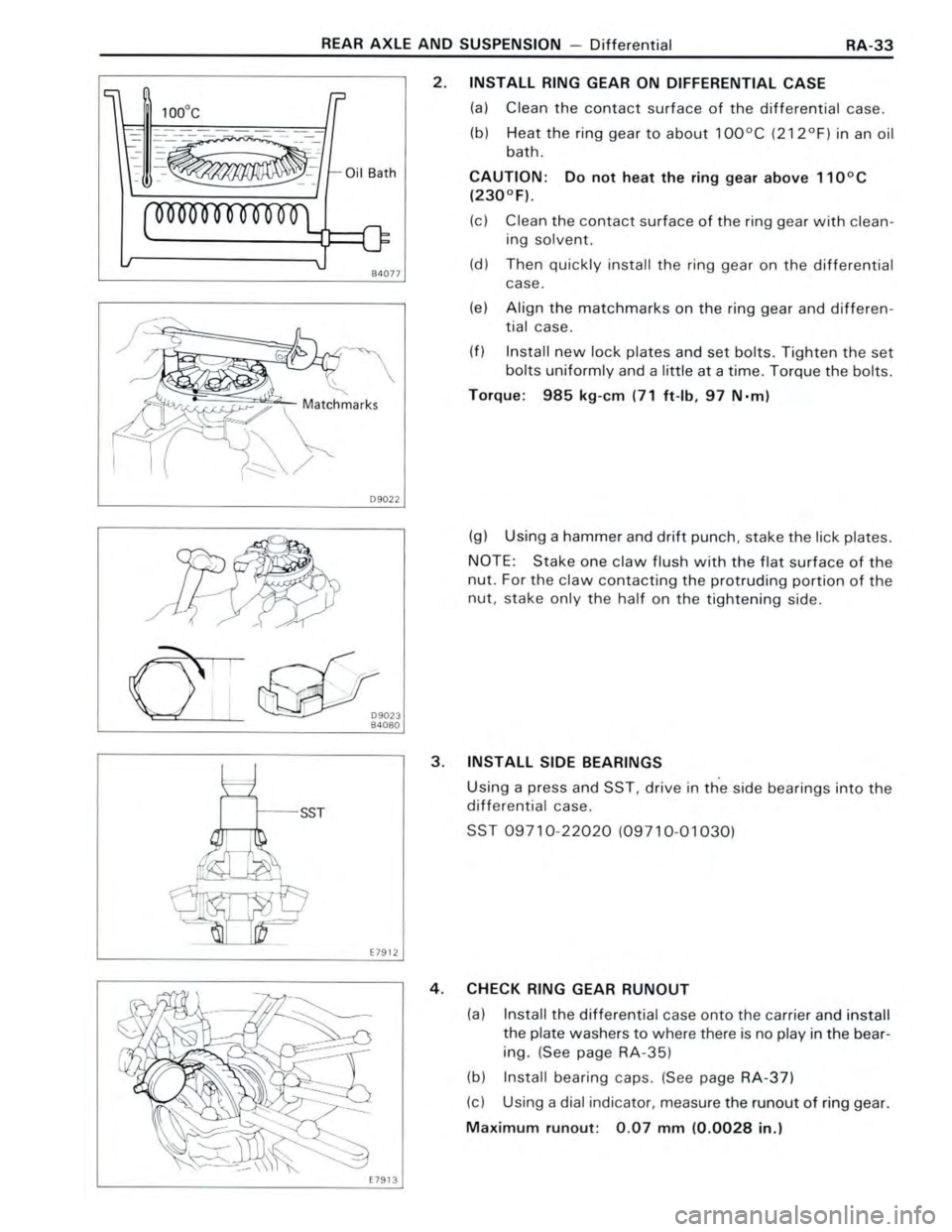 TOYOTA CELICA 1988  Repair Manual 