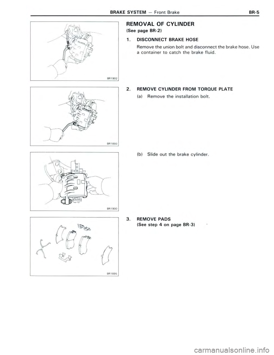 TOYOTA CELICA 1988  Repair Manual 