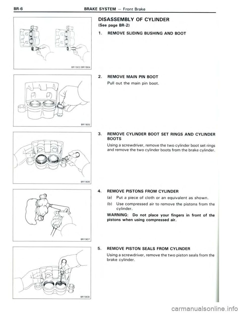 TOYOTA CELICA 1988  Repair Manual 
