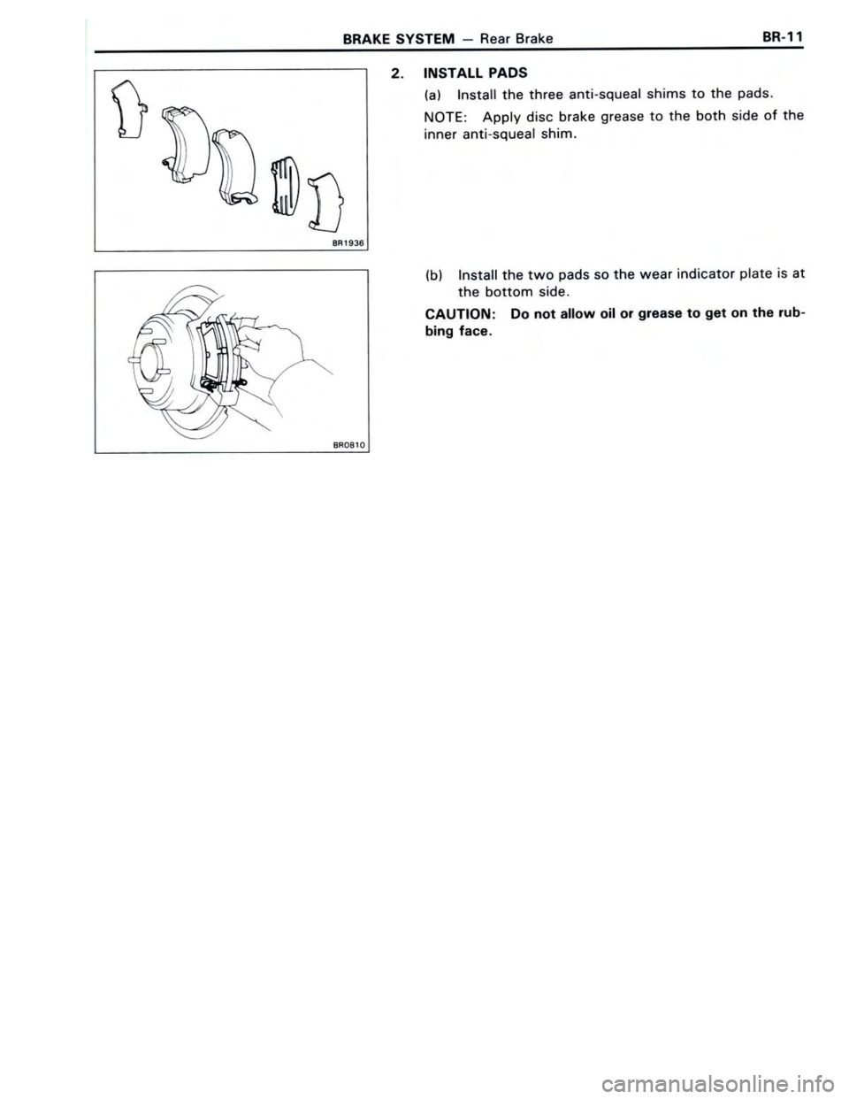 TOYOTA CELICA 1988  Repair Manual 