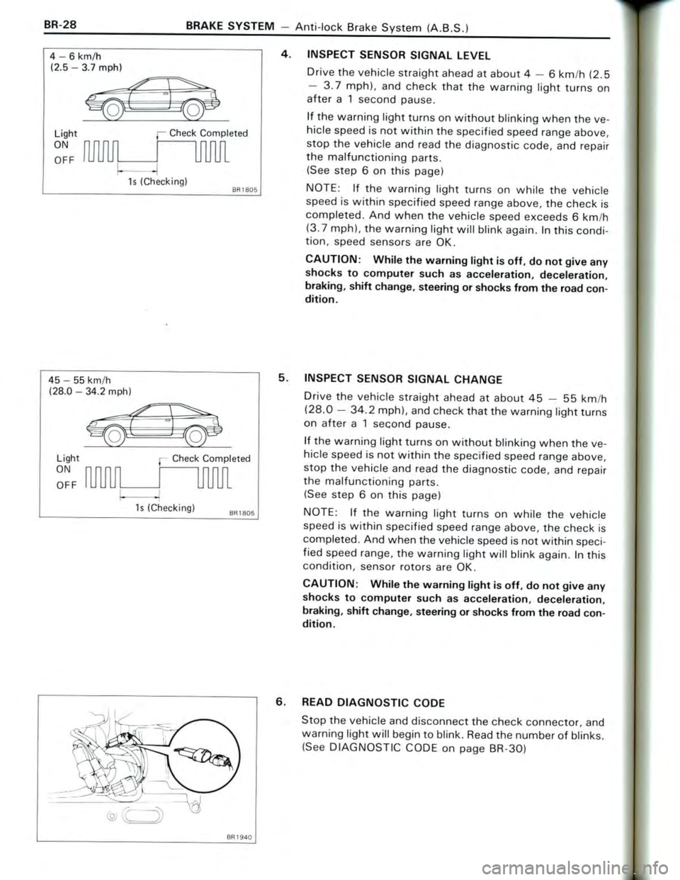 TOYOTA CELICA 1988  Repair Manual 