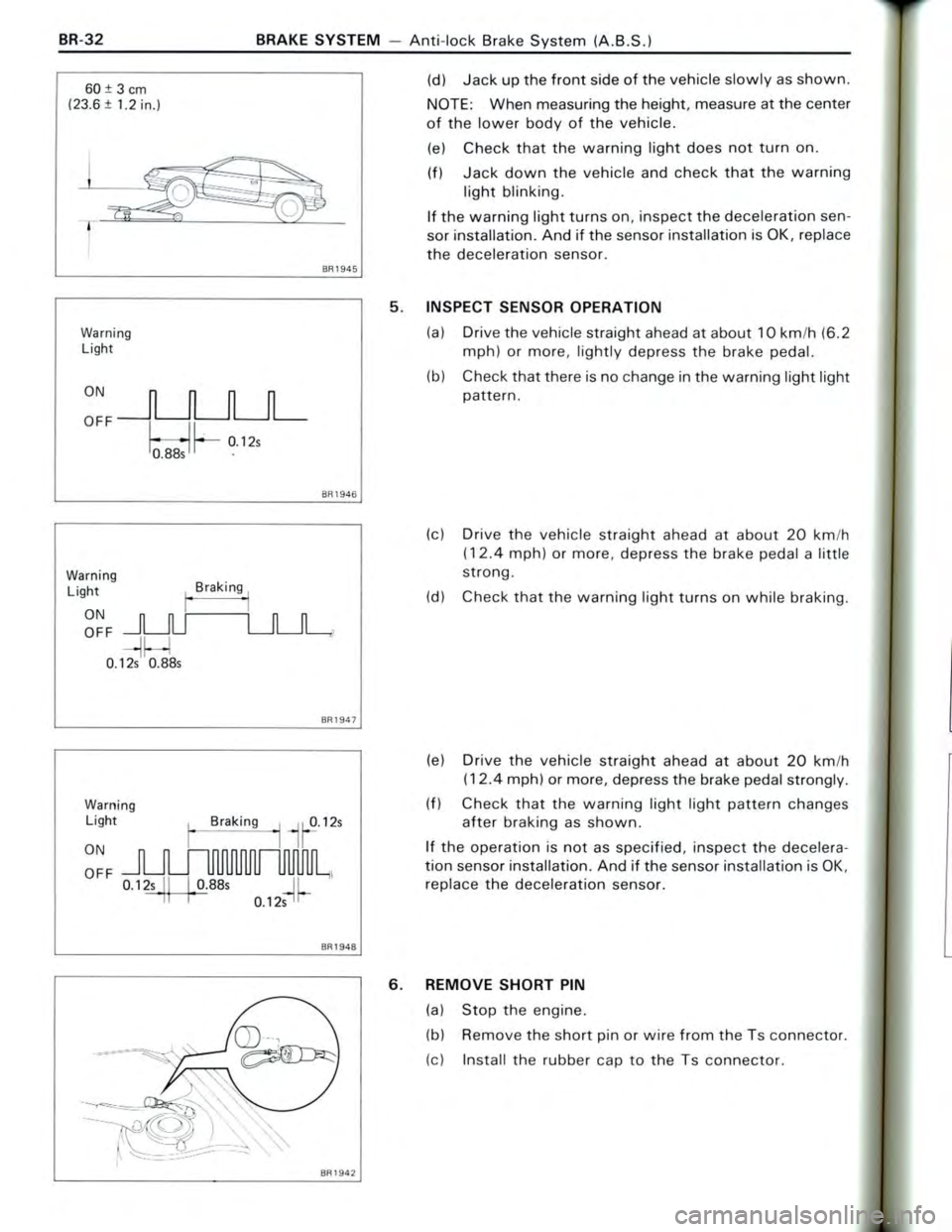 TOYOTA CELICA 1988  Repair Manual 