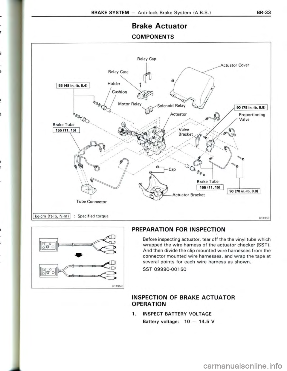 TOYOTA CELICA 1988  Repair Manual 