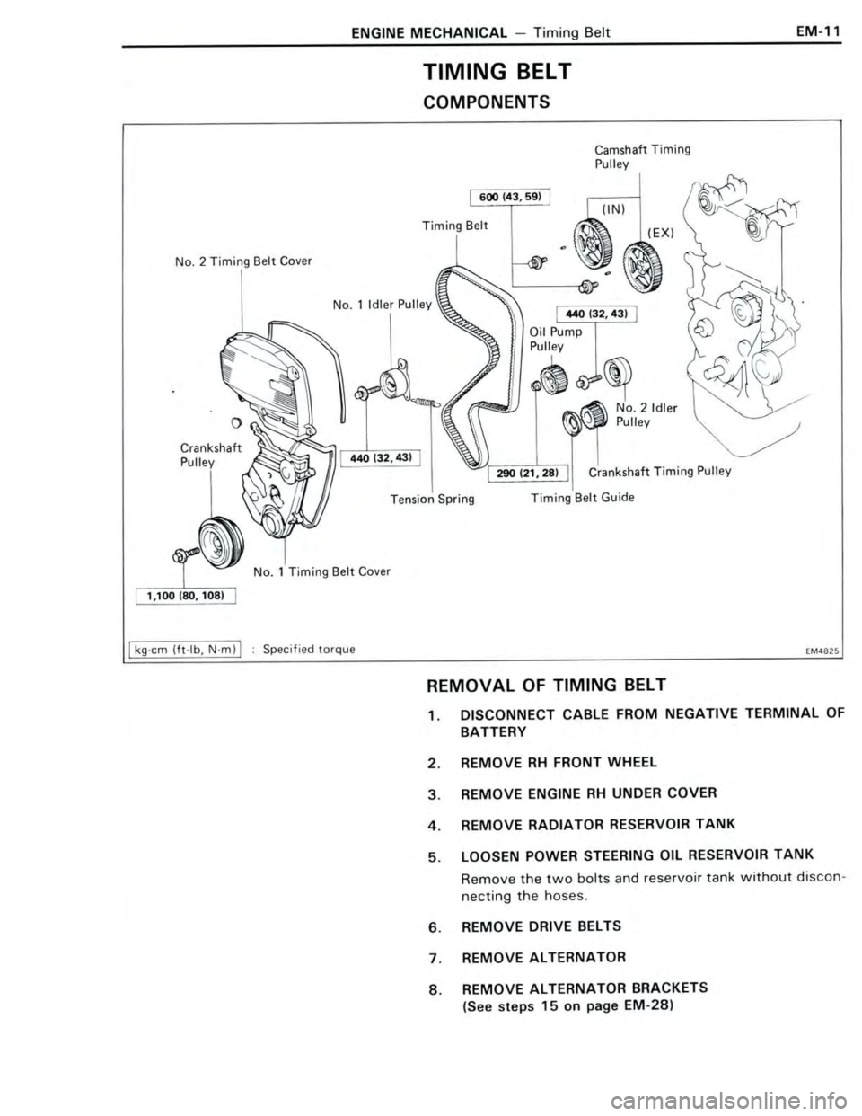 TOYOTA CELICA 1988  Repair Manual 