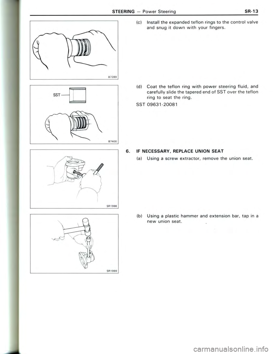 TOYOTA CELICA 1988  Repair Manual 