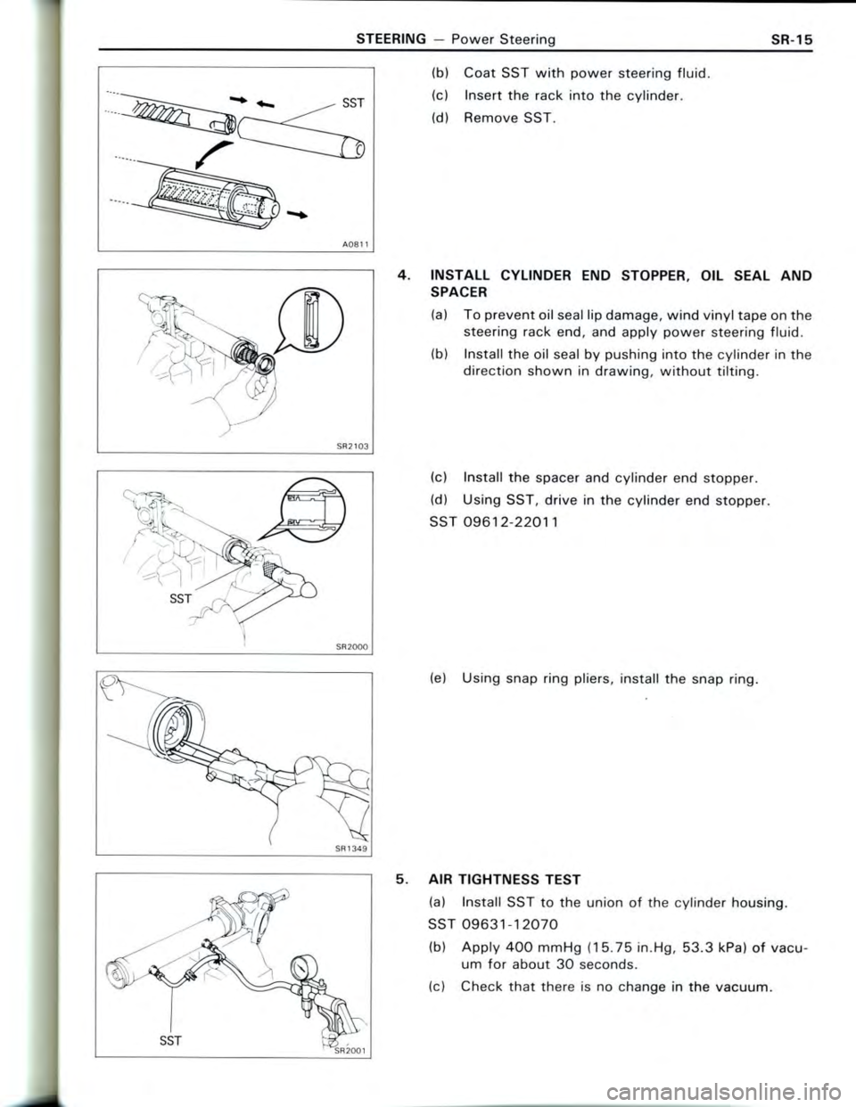 TOYOTA CELICA 1988  Repair Manual 