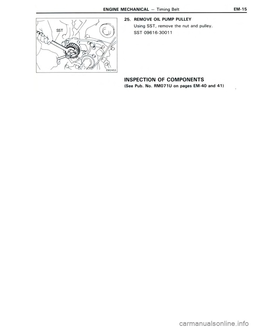 TOYOTA CELICA 1988  Repair Manual 
