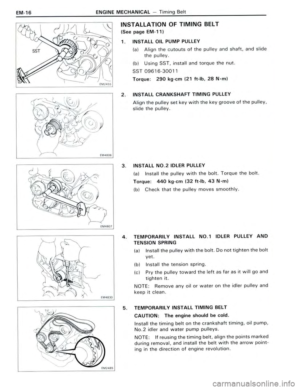 TOYOTA CELICA 1988  Repair Manual 