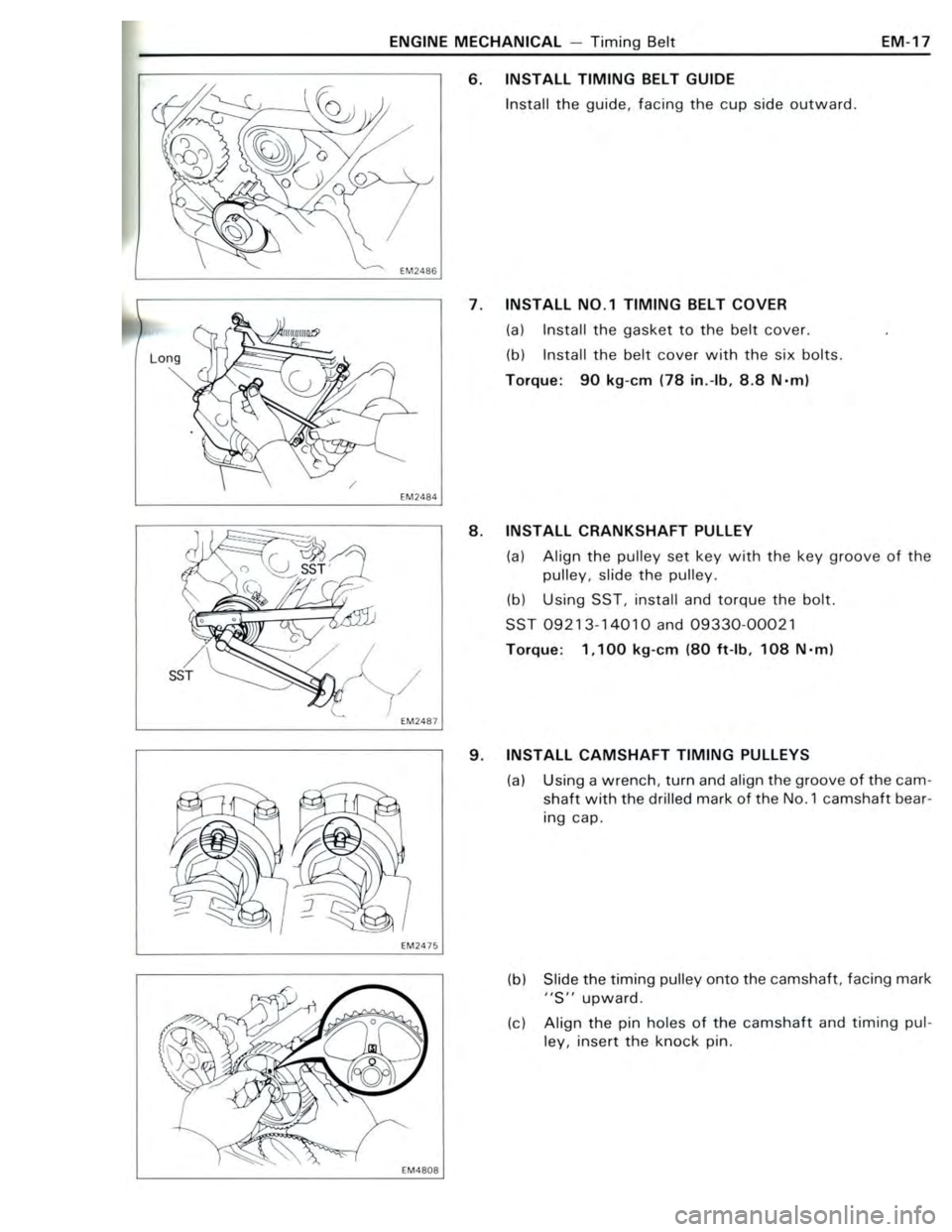 TOYOTA CELICA 1988  Repair Manual 
