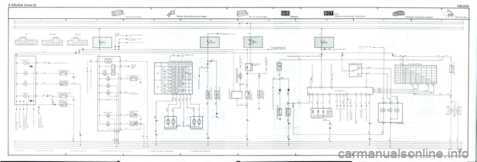 TOYOTA CELICA 1988  Repair Manual 