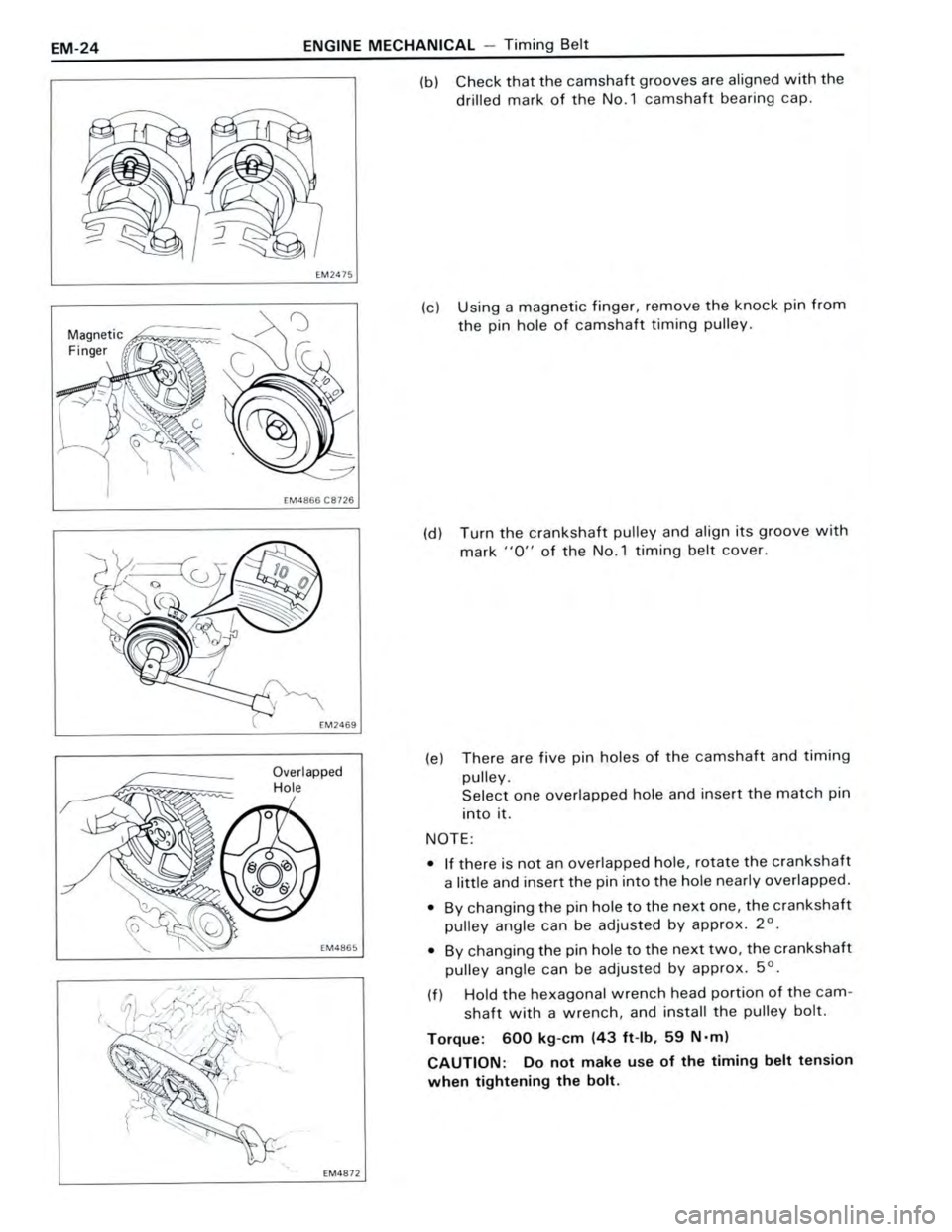 TOYOTA CELICA 1988  Repair Manual 