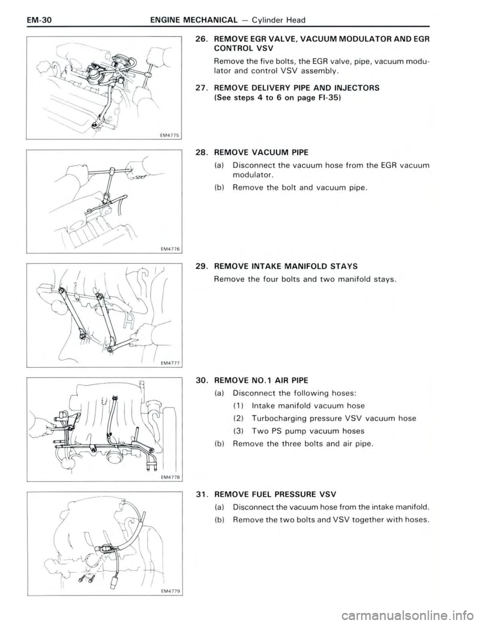 TOYOTA CELICA 1988  Repair Manual 