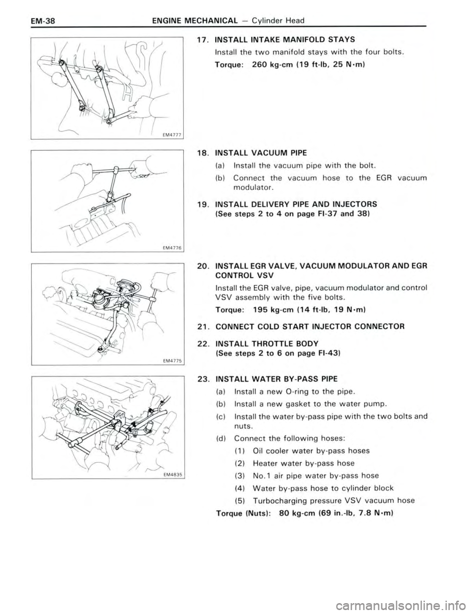 TOYOTA CELICA 1988  Repair Manual 