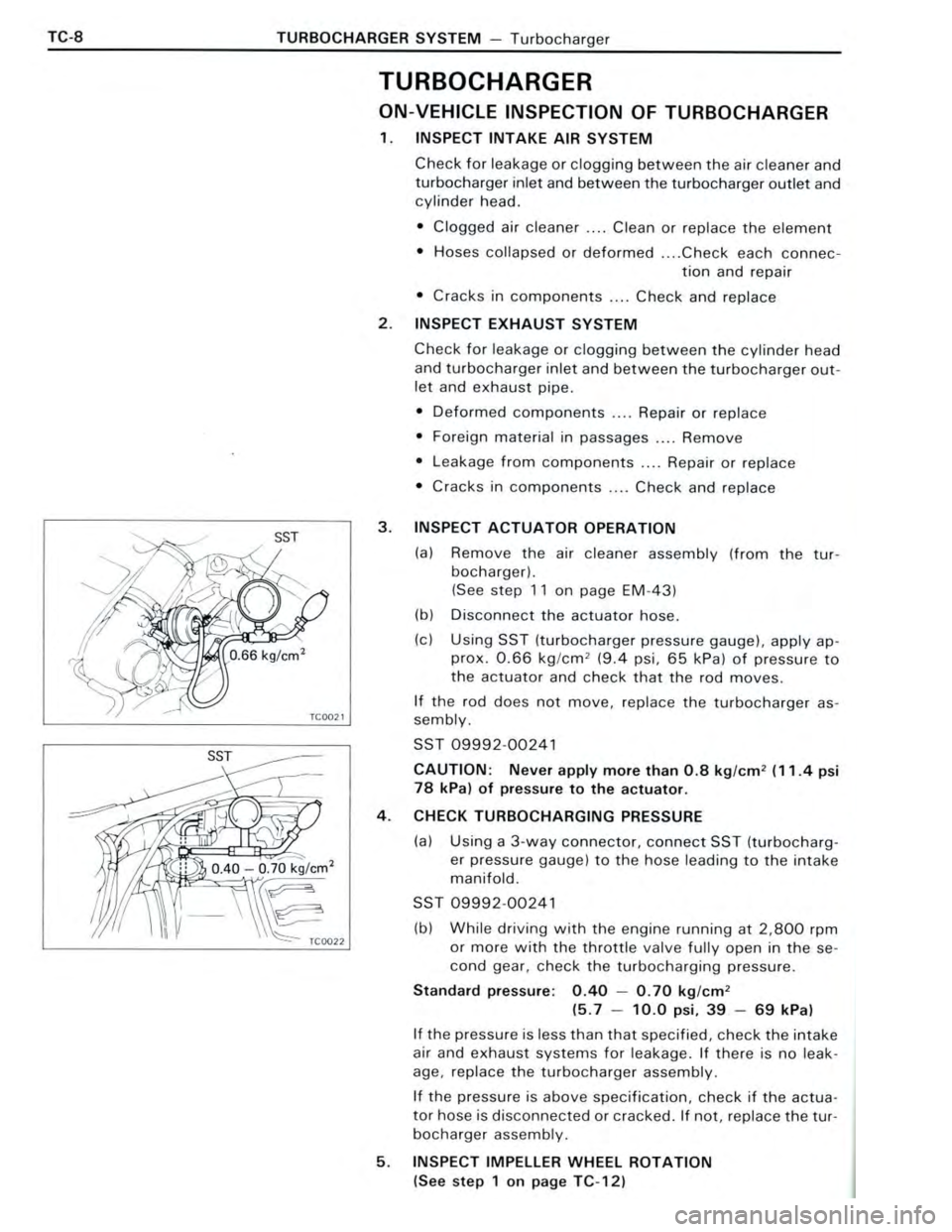 TOYOTA CELICA 1988  Repair Manual 
