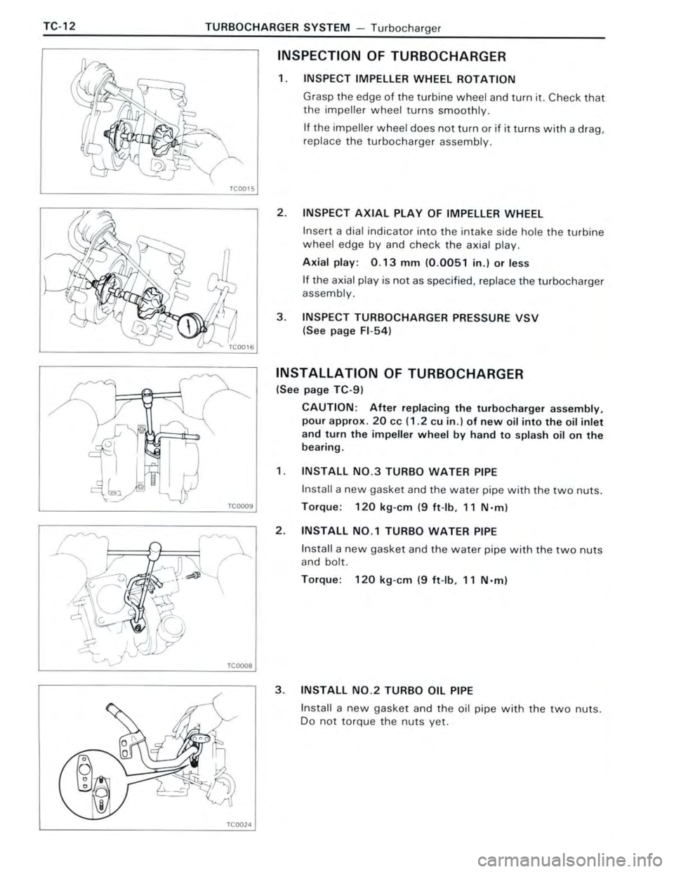 TOYOTA CELICA 1988  Repair Manual 