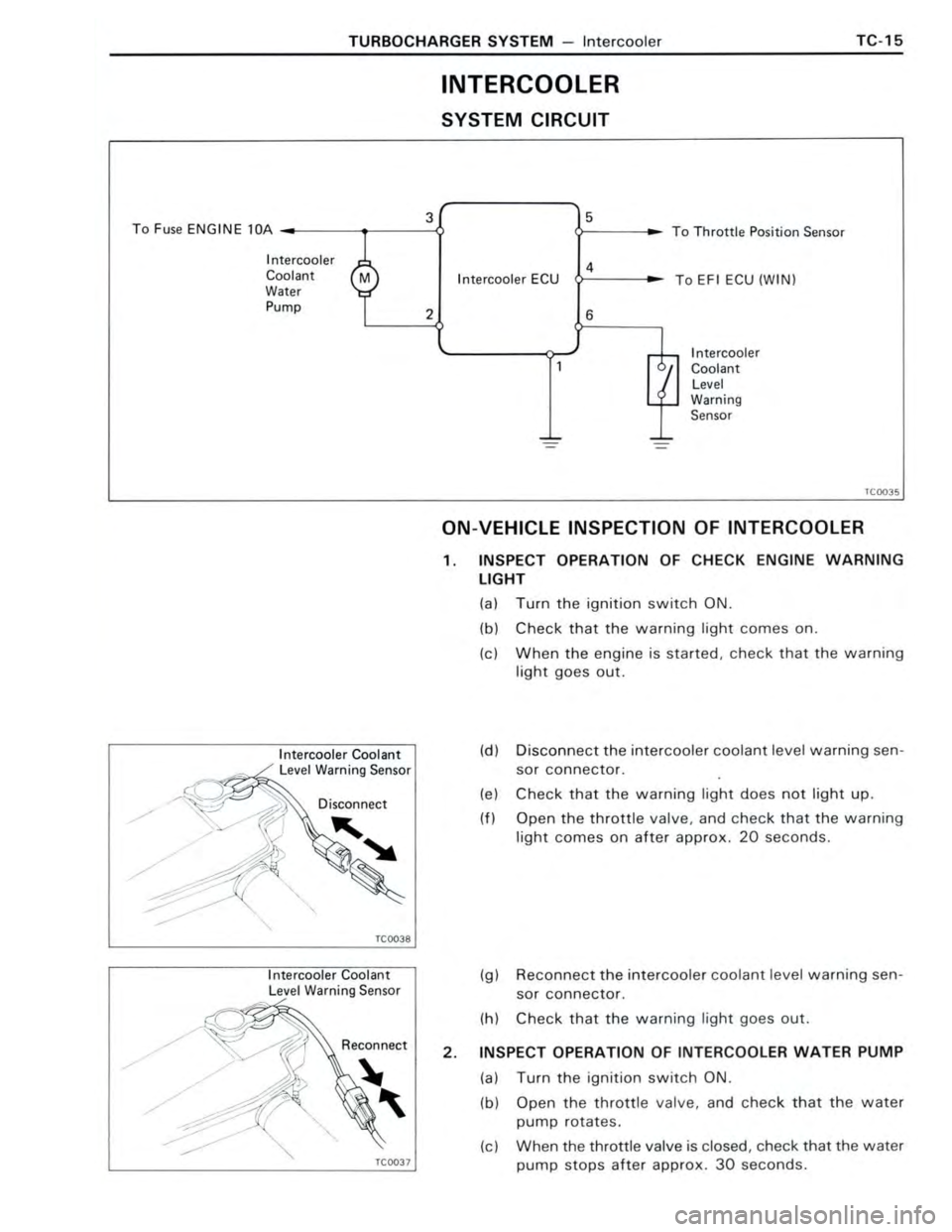 TOYOTA CELICA 1988  Repair Manual 