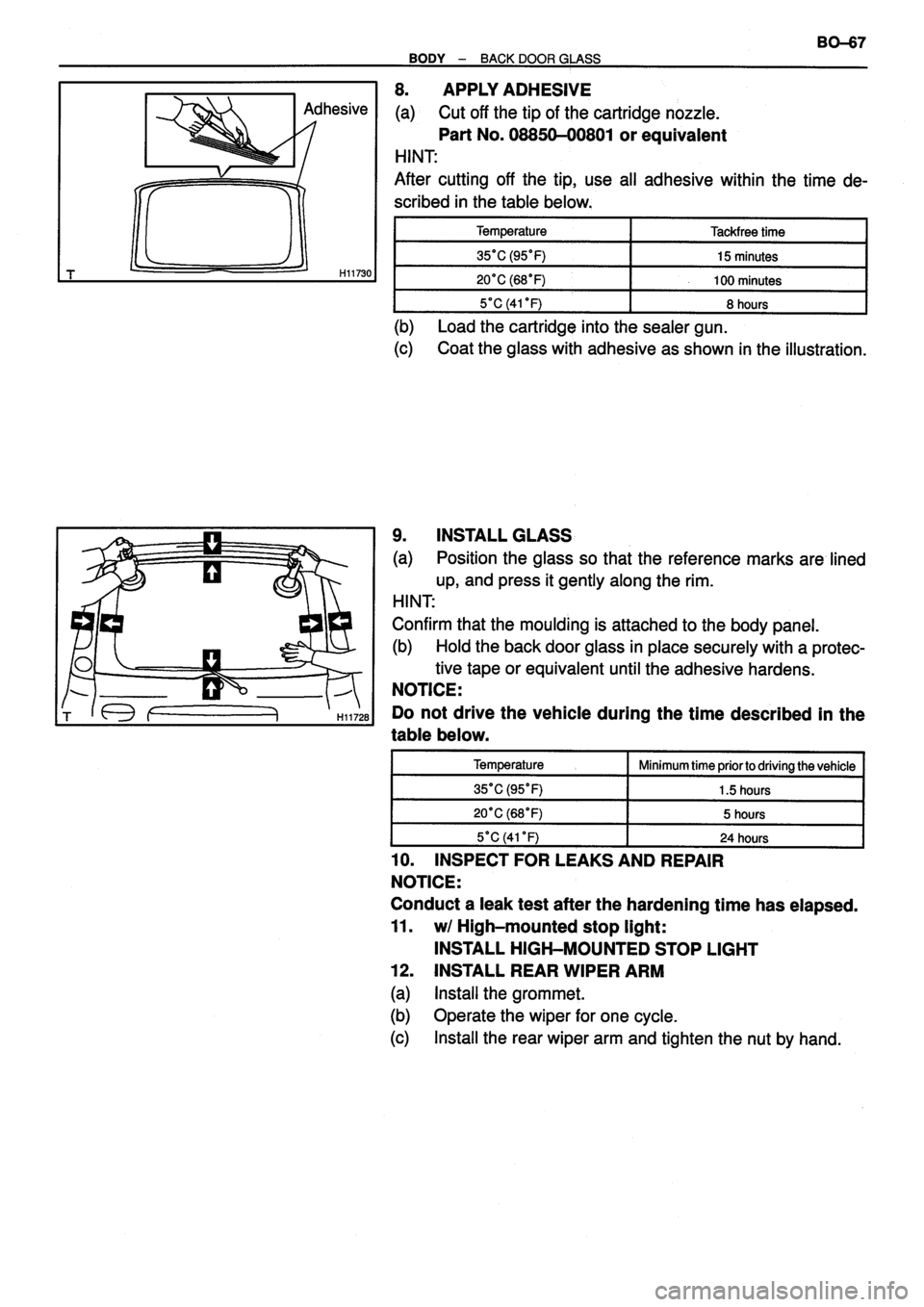 TOYOTA VERSO 1999  Repair Manual 