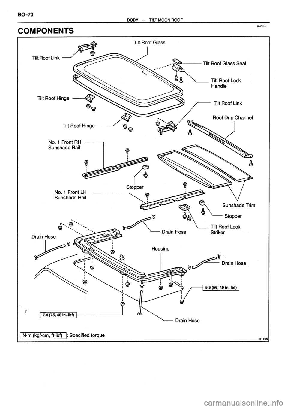 TOYOTA VERSO 1999  Repair Manual 