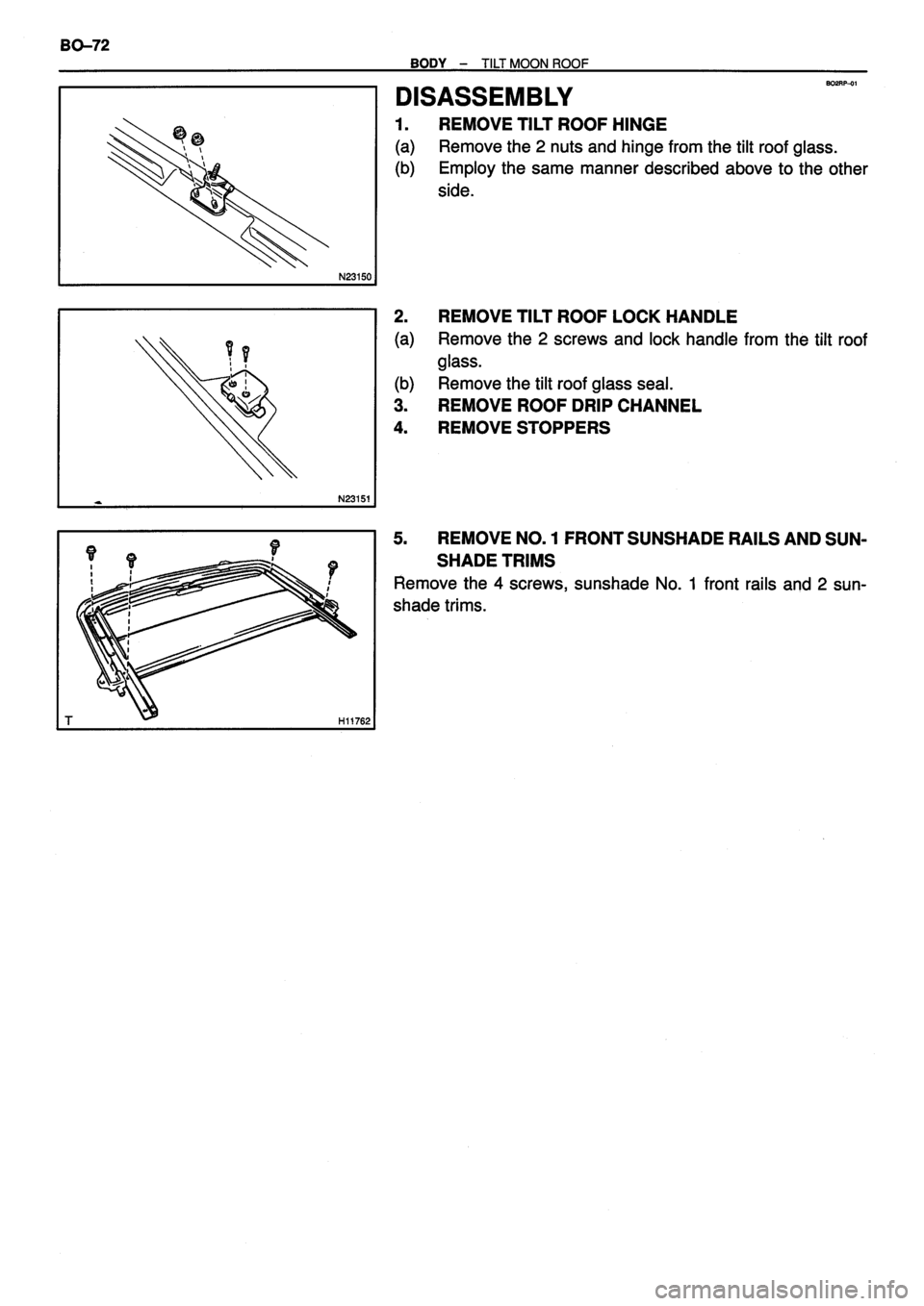 TOYOTA VERSO 1999  Repair Manual 