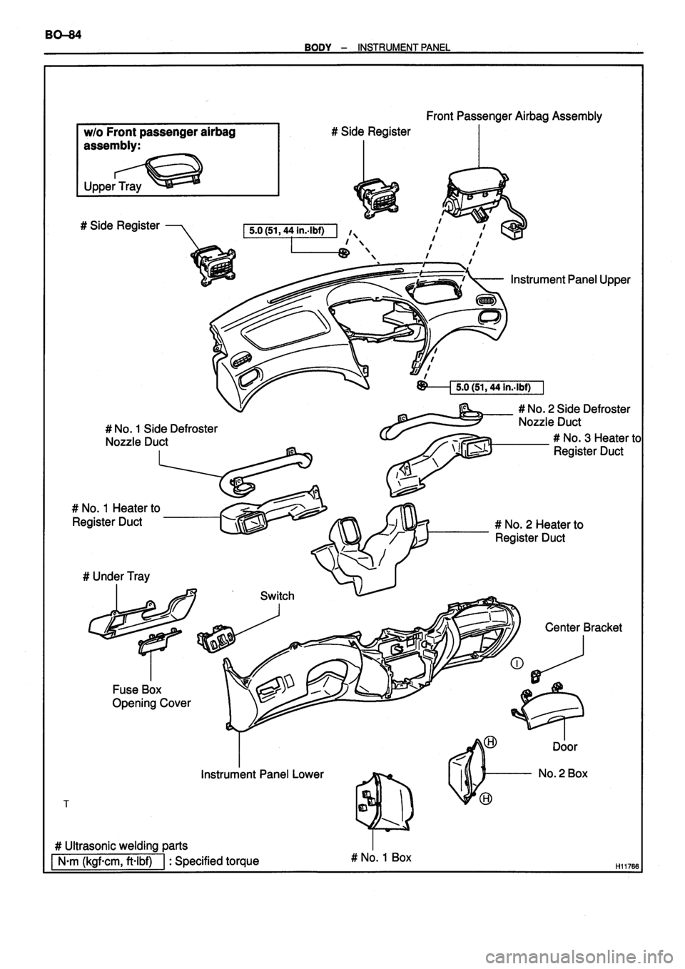 TOYOTA VERSO 1999  Repair Manual 