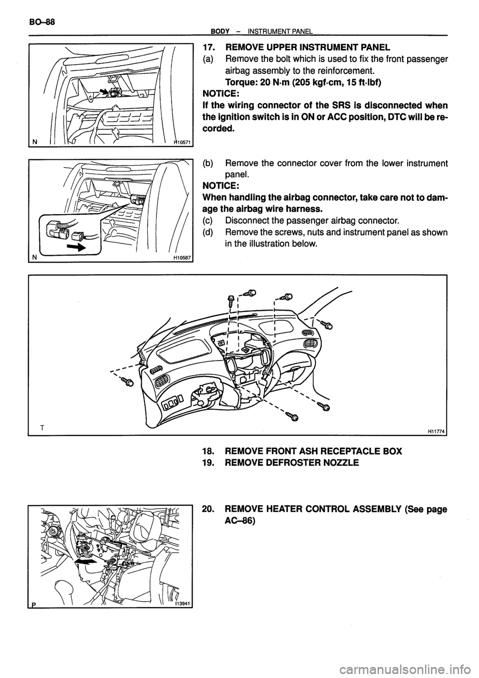 TOYOTA VERSO 1999  Repair Manual 