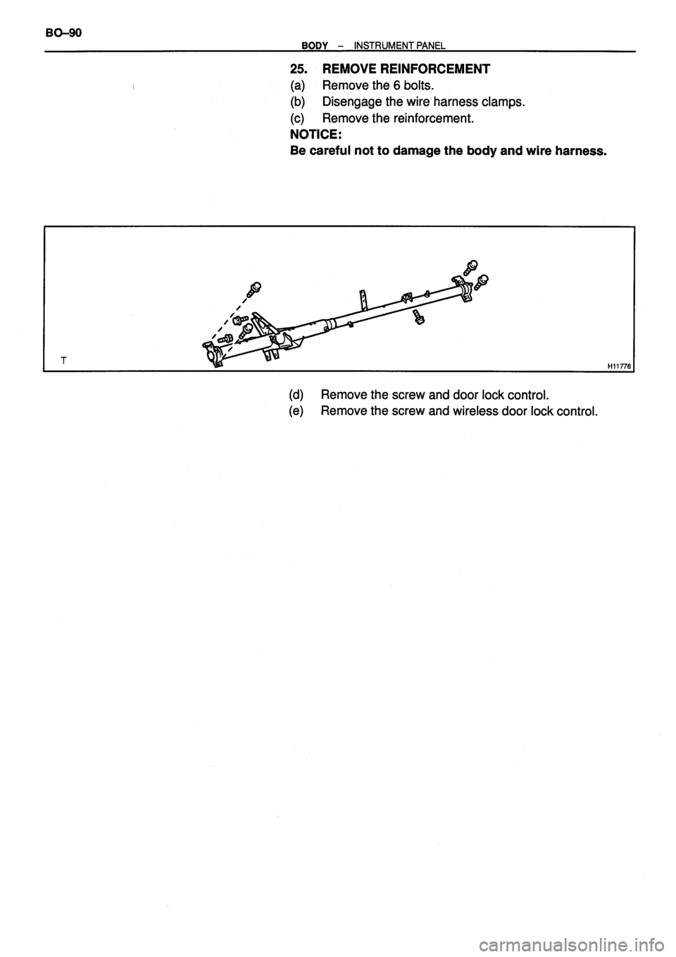 TOYOTA VERSO 1999  Repair Manual 