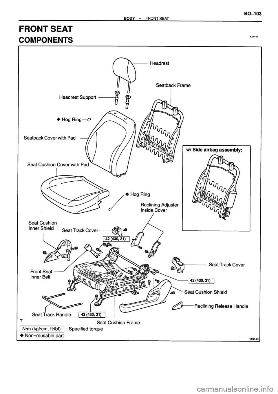 TOYOTA VERSO 1999  Repair Manual 