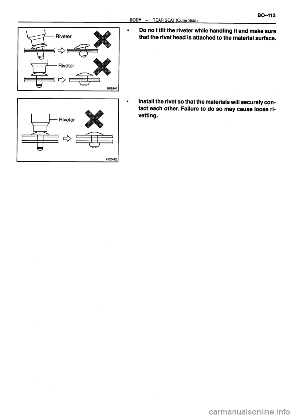 TOYOTA VERSO 1999  Repair Manual 
