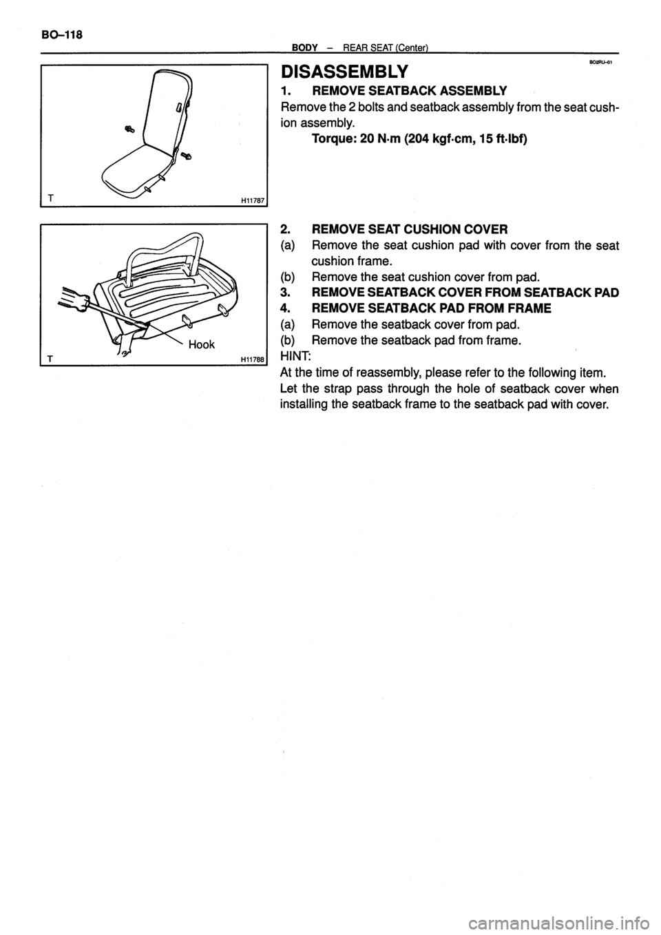 TOYOTA VERSO 1999  Repair Manual 