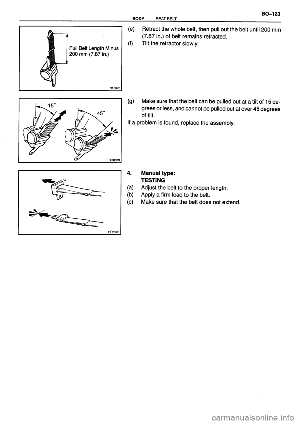 TOYOTA VERSO 1999  Repair Manual 
