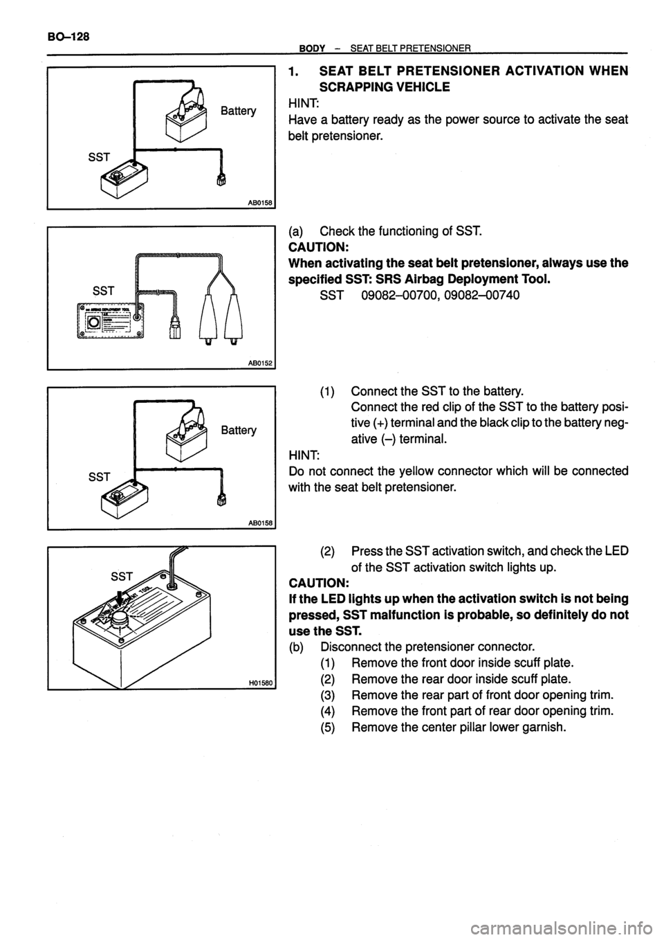 TOYOTA VERSO 1999  Repair Manual 