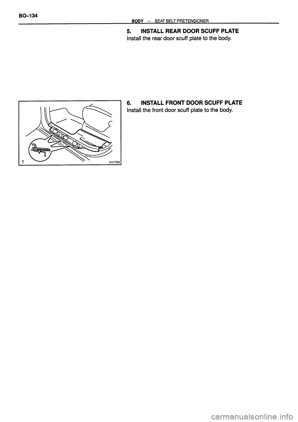 TOYOTA VERSO 1999  Repair Manual 