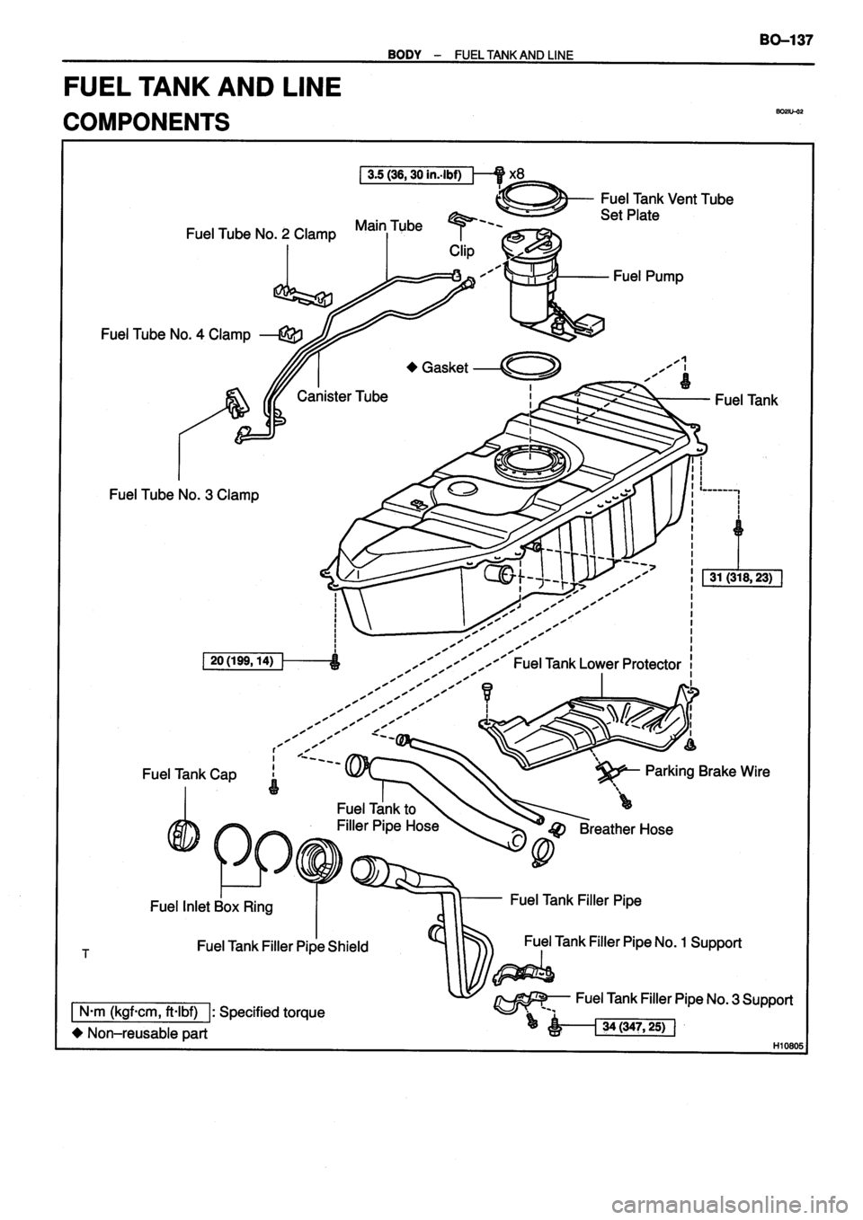 TOYOTA VERSO 1999  Repair Manual 
