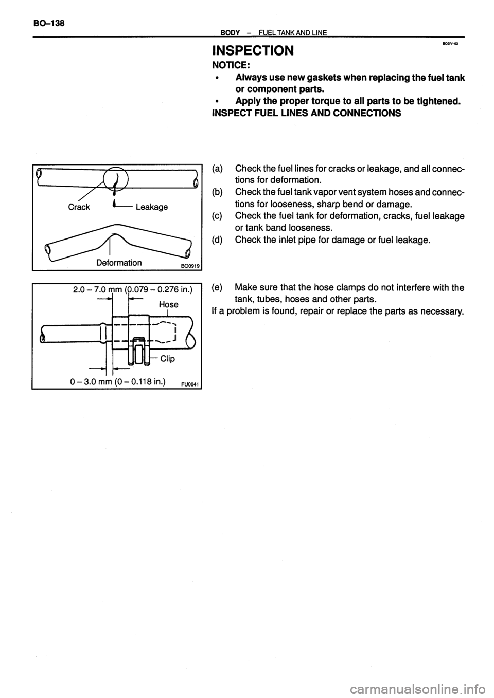 TOYOTA VERSO 1999  Repair Manual 