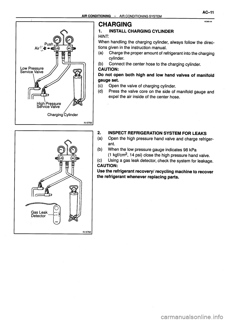 TOYOTA VERSO 1999  Repair Manual 