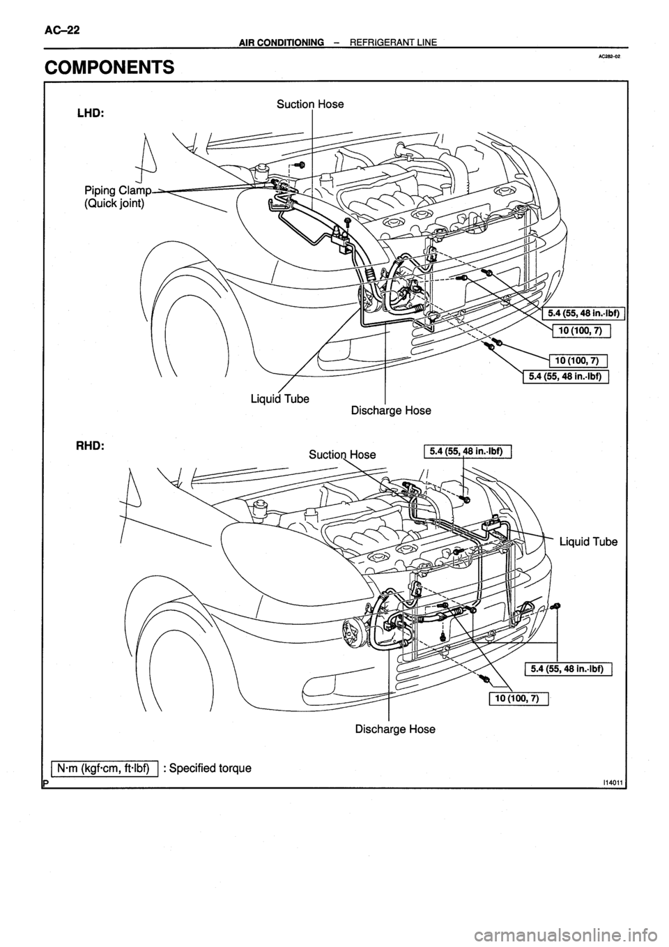 TOYOTA VERSO 1999  Repair Manual 