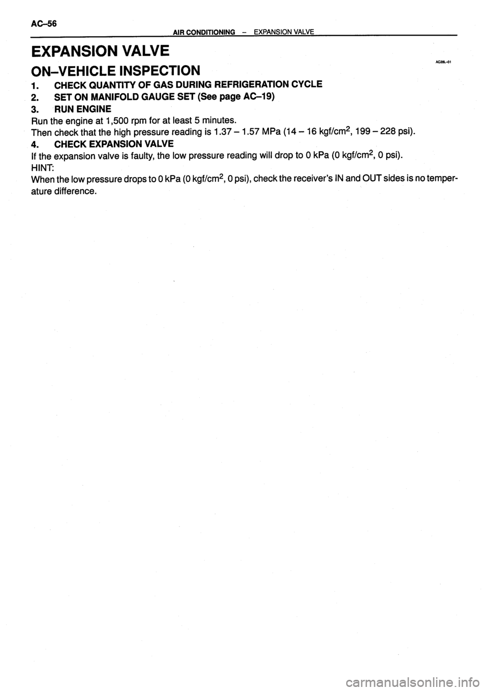 TOYOTA VERSO 1999  Repair Manual 