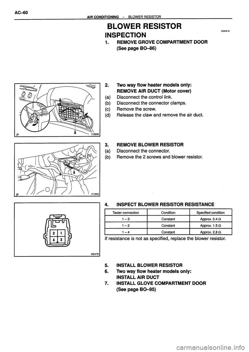 TOYOTA VERSO 1999  Repair Manual 