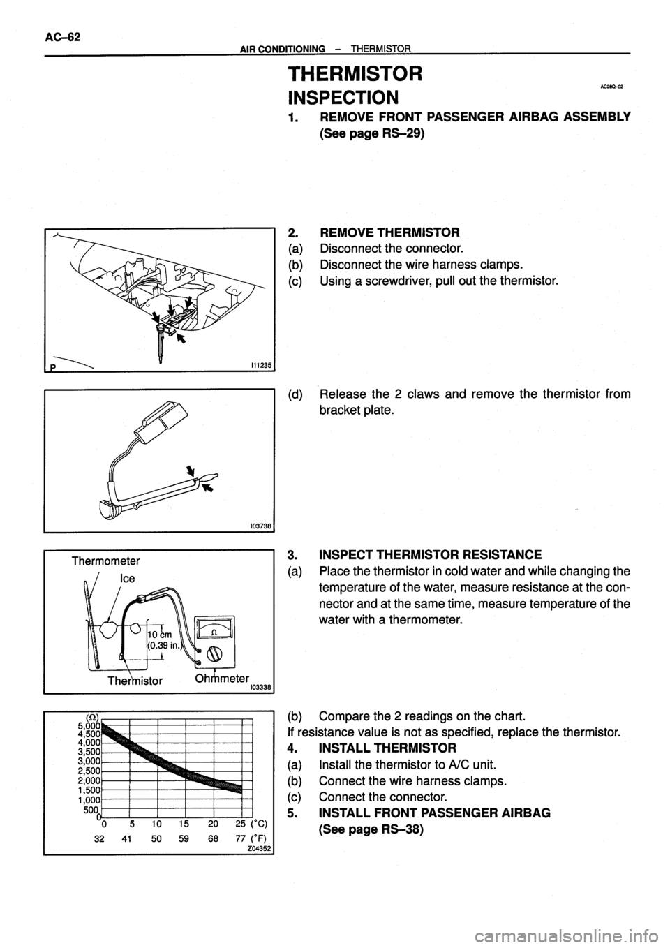TOYOTA VERSO 1999  Repair Manual 