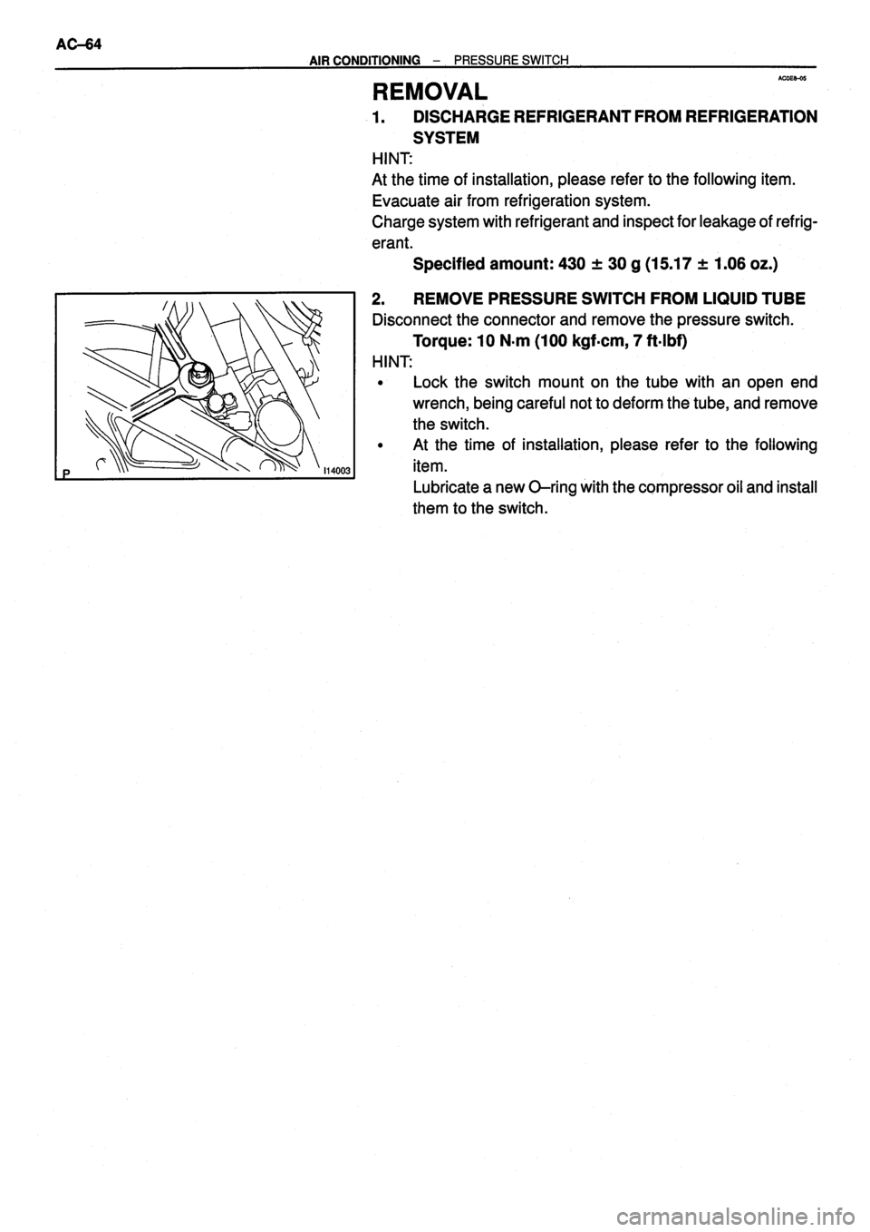 TOYOTA VERSO 1999  Repair Manual 
