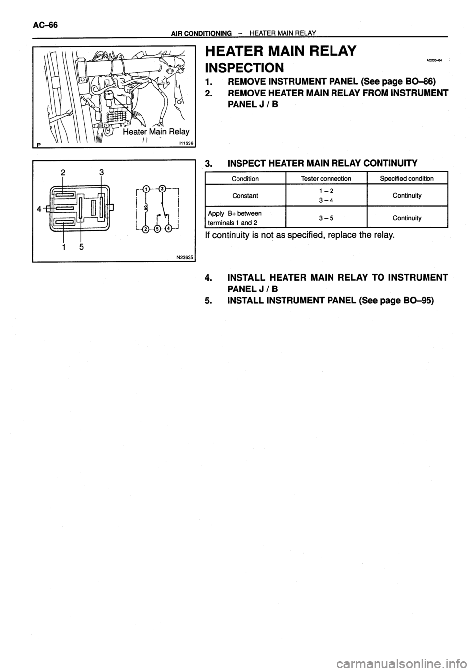 TOYOTA VERSO 1999  Repair Manual 