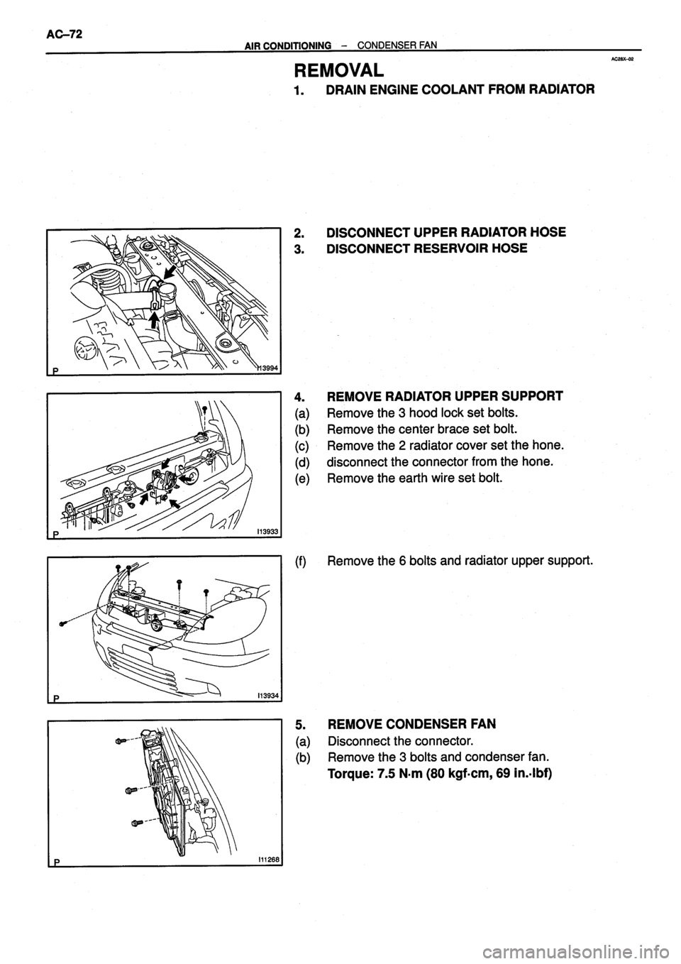 TOYOTA VERSO 1999  Repair Manual 