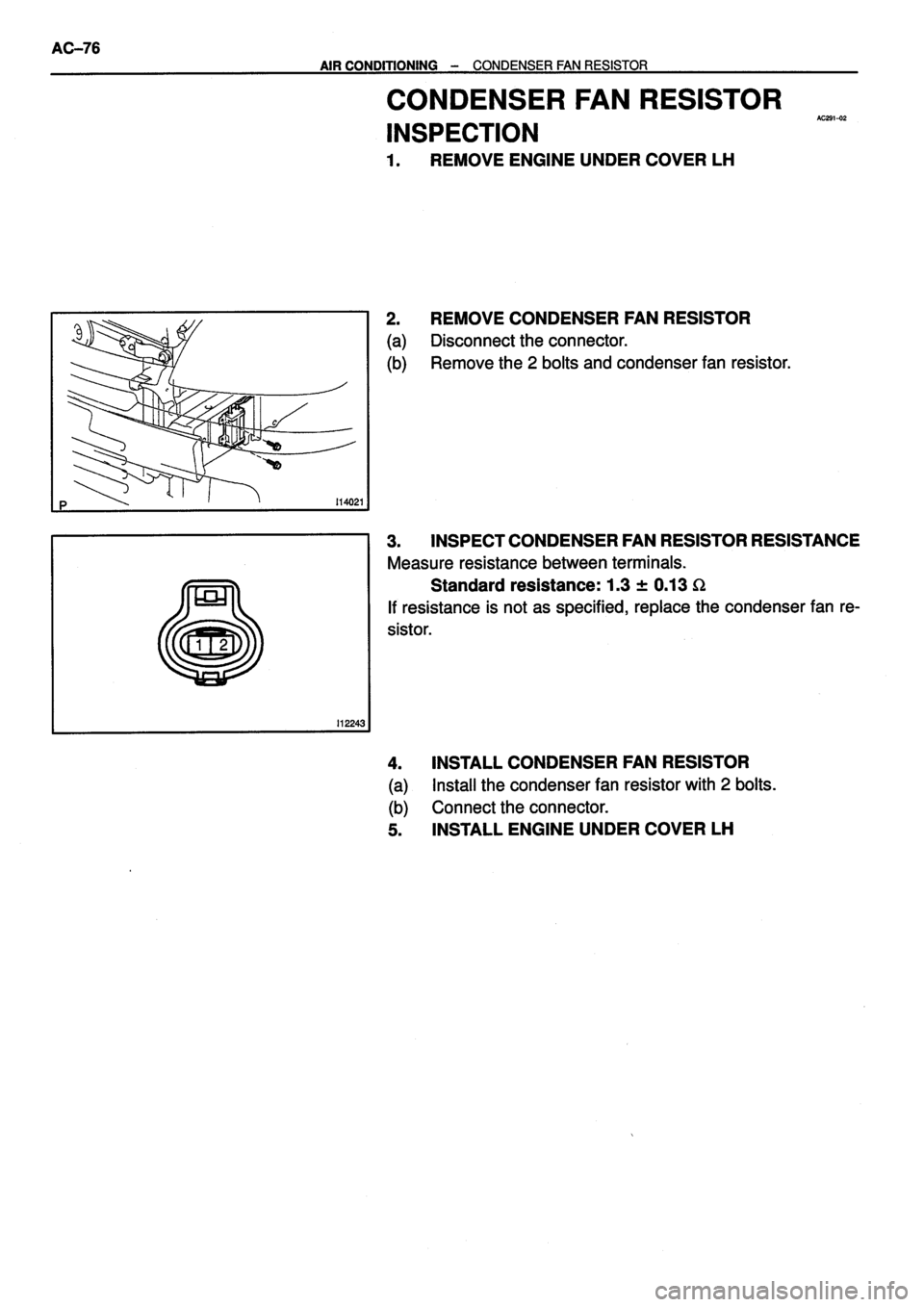 TOYOTA VERSO 1999  Repair Manual 